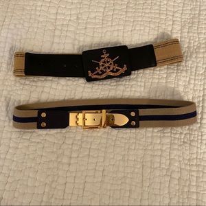 Tory Burch belts (2)